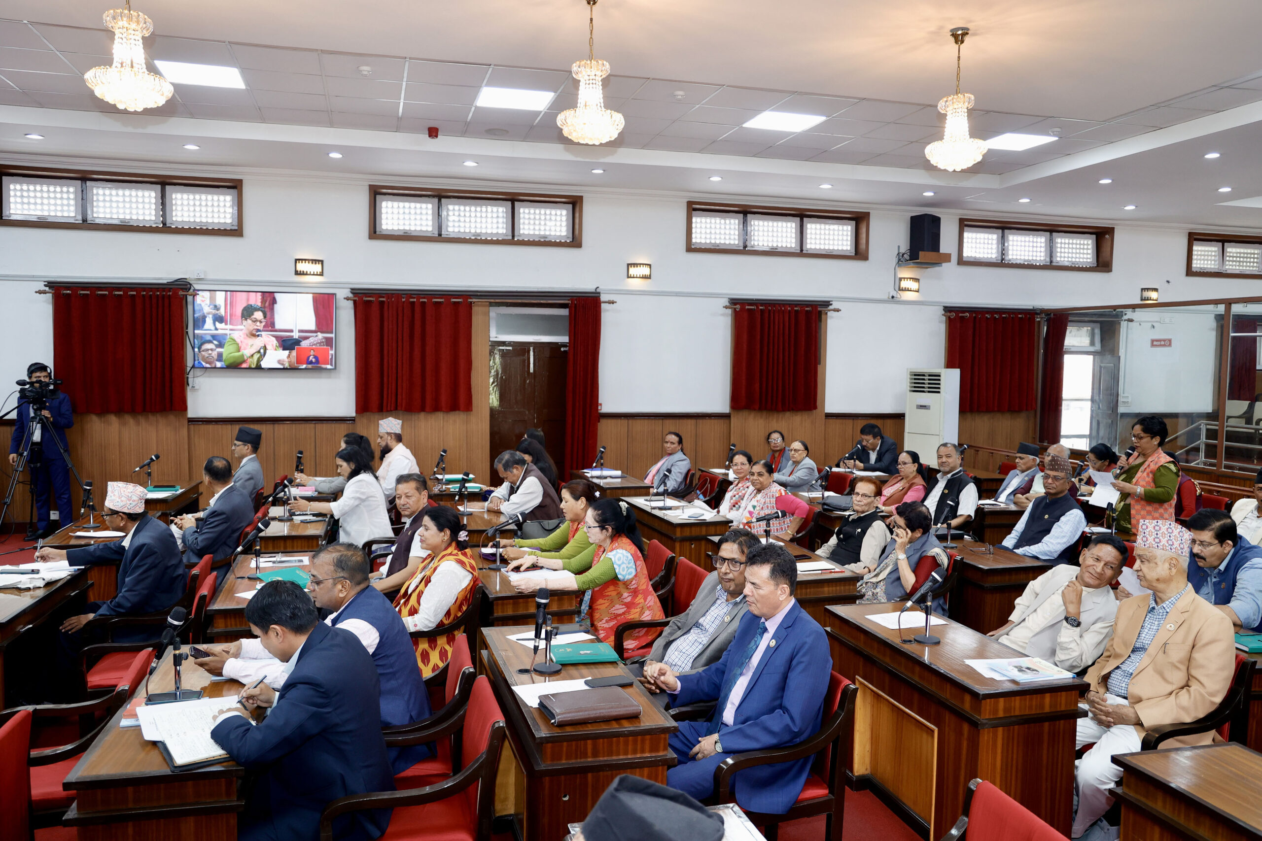 राष्ट्रियसभा : जनसरोकारका विषयमा सरकारको ध्यानाकर्षण
