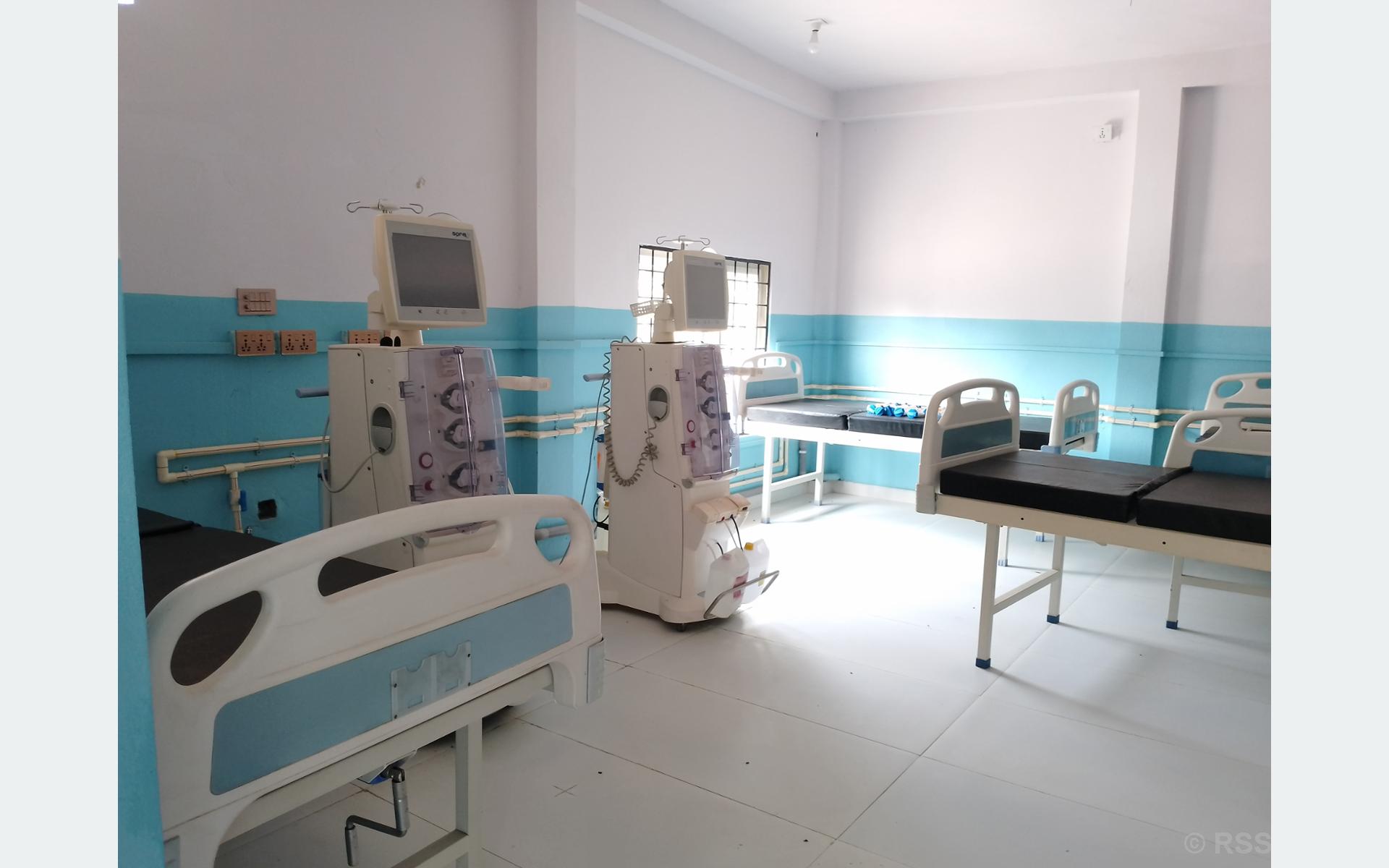 आर्थिक र प्राविधिक अभावले करोडौँका डायलासिस मेसिन प्रयोगविहीन