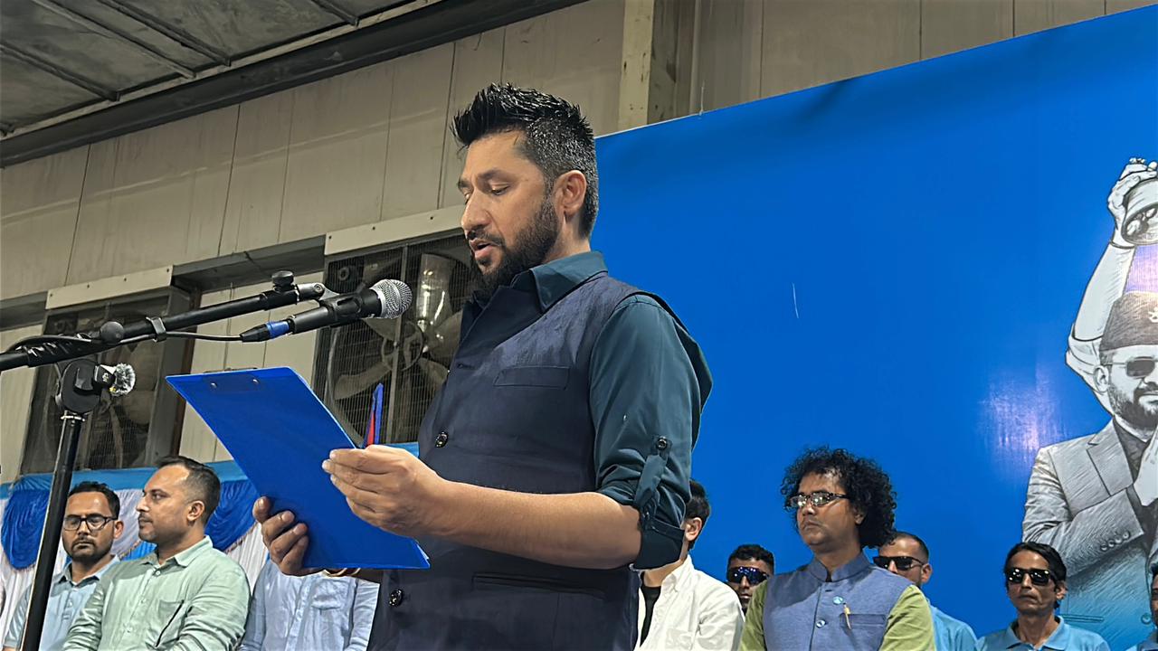 रवि लामिछानेले लिए रास्वपा सभापतिको शपथ