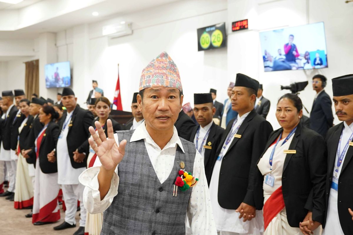 प्रतिनिधिसभाको बैठक १५ मिनेटका लागि स्थगित