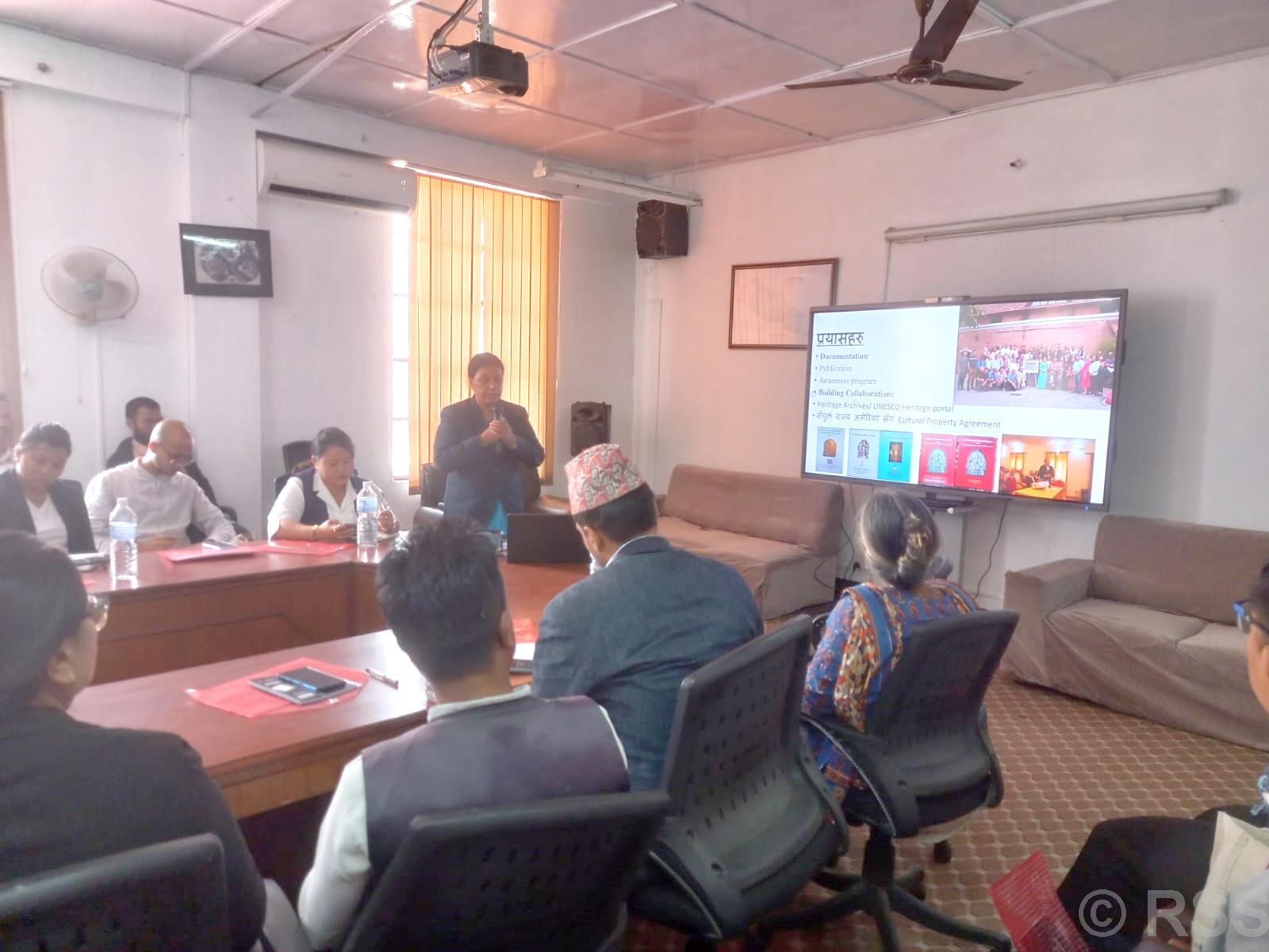 मूर्तिको गैरकानुनी निकासी रोकथाम गर्न दुईदिने अभिमुखीकरण