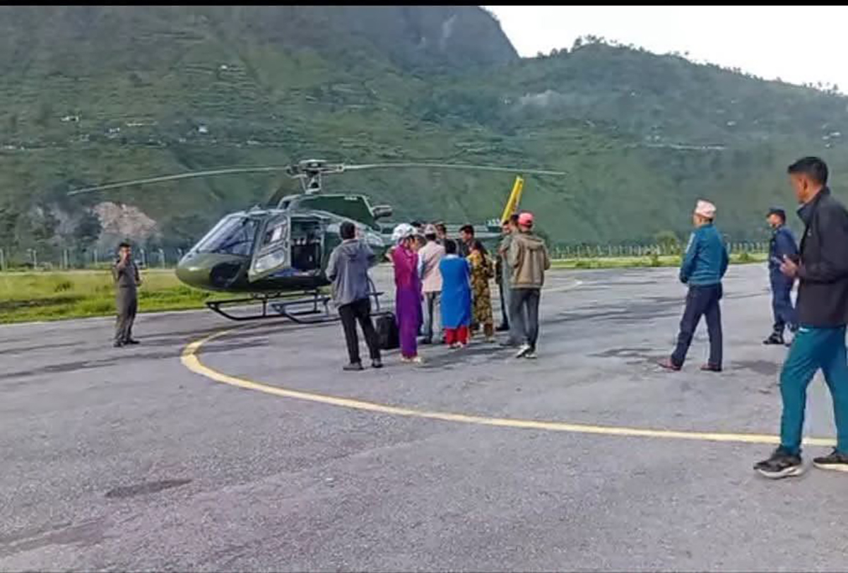 बझाङ जिप दुर्घटनाः गम्भीर ६ जना हेलिकोप्टरमार्फत नेपालगन्ज रेफर
