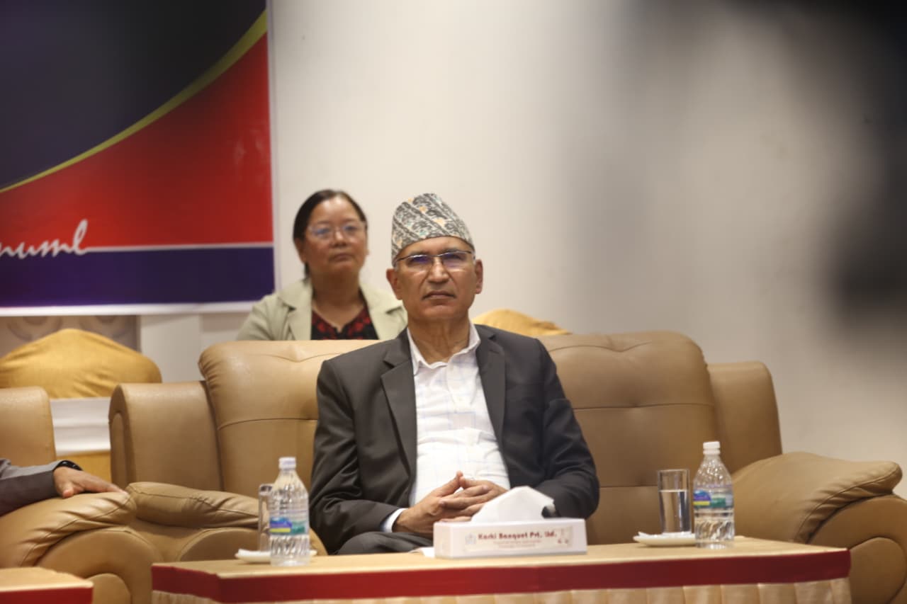 रिहापछि सार्वजनिक कार्यक्रममा विष्णु पौडेल