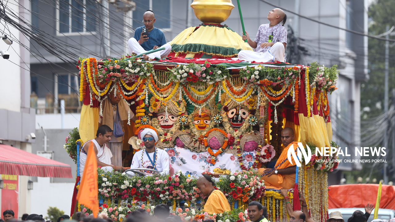 तस्बिरमा हेर्नुहोस् जगन्नाथ रथयात्रा महामहोत्सव