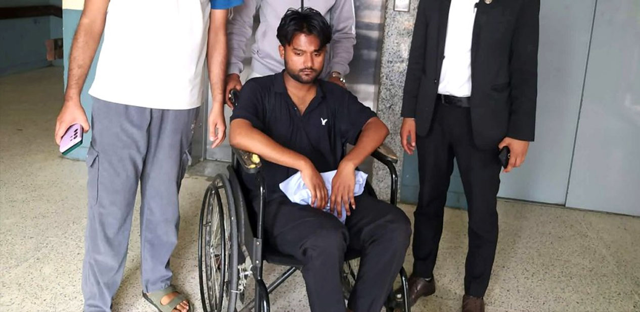 माजिद अन्सारी डिस्चार्ज
