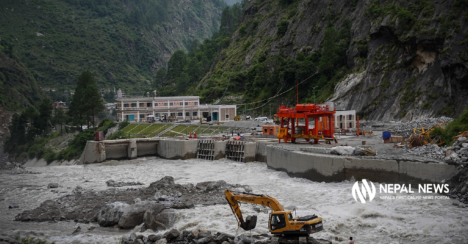 बाढीपछिको रसुवागढी टिमुरे : दुई अर्ब लगानीको बन्दरगाह निर्माण अलपत्र [फोटो फिचर]
