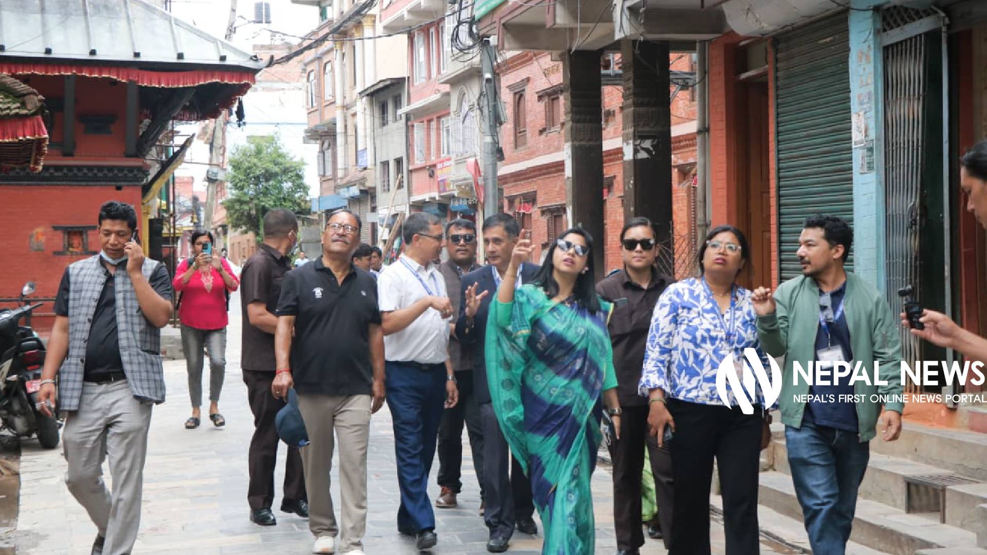 जयवागेश्वरी र एयरपोर्ट पछाडिको अनुगमनमा कार्यवाहक प्रमुख सुनिता डंगोल (तस्बिरहरु)