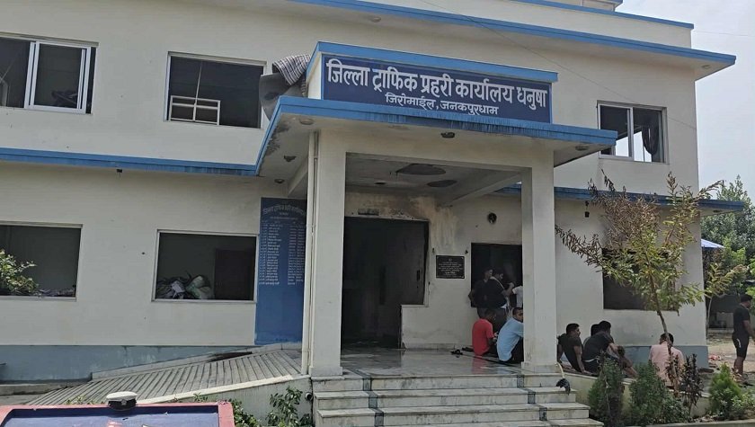 जिल्ला ट्राफिक प्रहरी कार्यालयबाट गत आवमा एक करोड १४ लाख राजस्व सङ्कलन