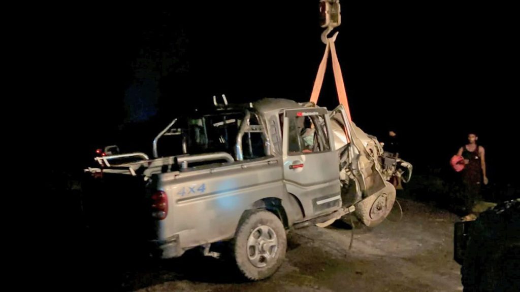 इटहरीमा विद्युत प्राधिकरणको गाडी दुर्घटना: चालक र प्राविधिकको मृत्यु, एक घाइते