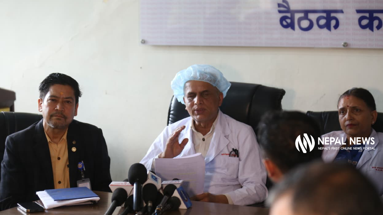 गणेश नेपालीको स्वास्थ्यबारे वीर अस्पतालले भन्यो– अझै पनि केही भन्न सक्ने अवस्था छैन