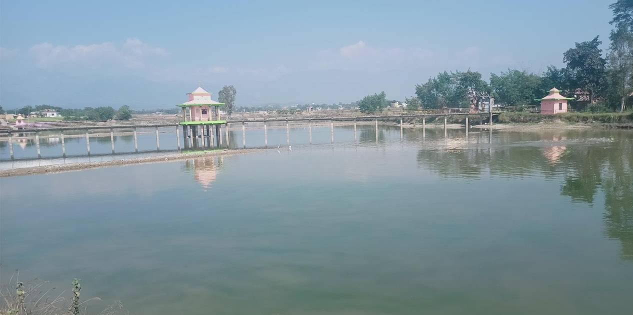 प्रचारप्रसार नहुँदा ओझेलमा गौरीगाउँ ताल